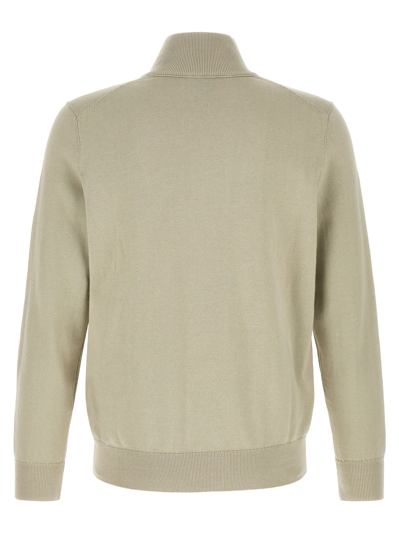 Cashmere-Blend Beige Cardigan
