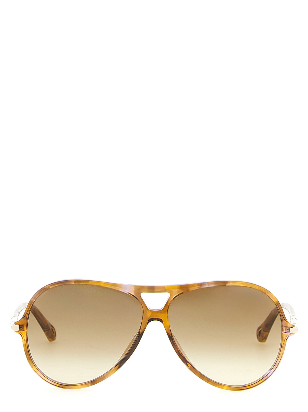 Acetate Tortoiseshell ’59’ Aviator Sunglasses