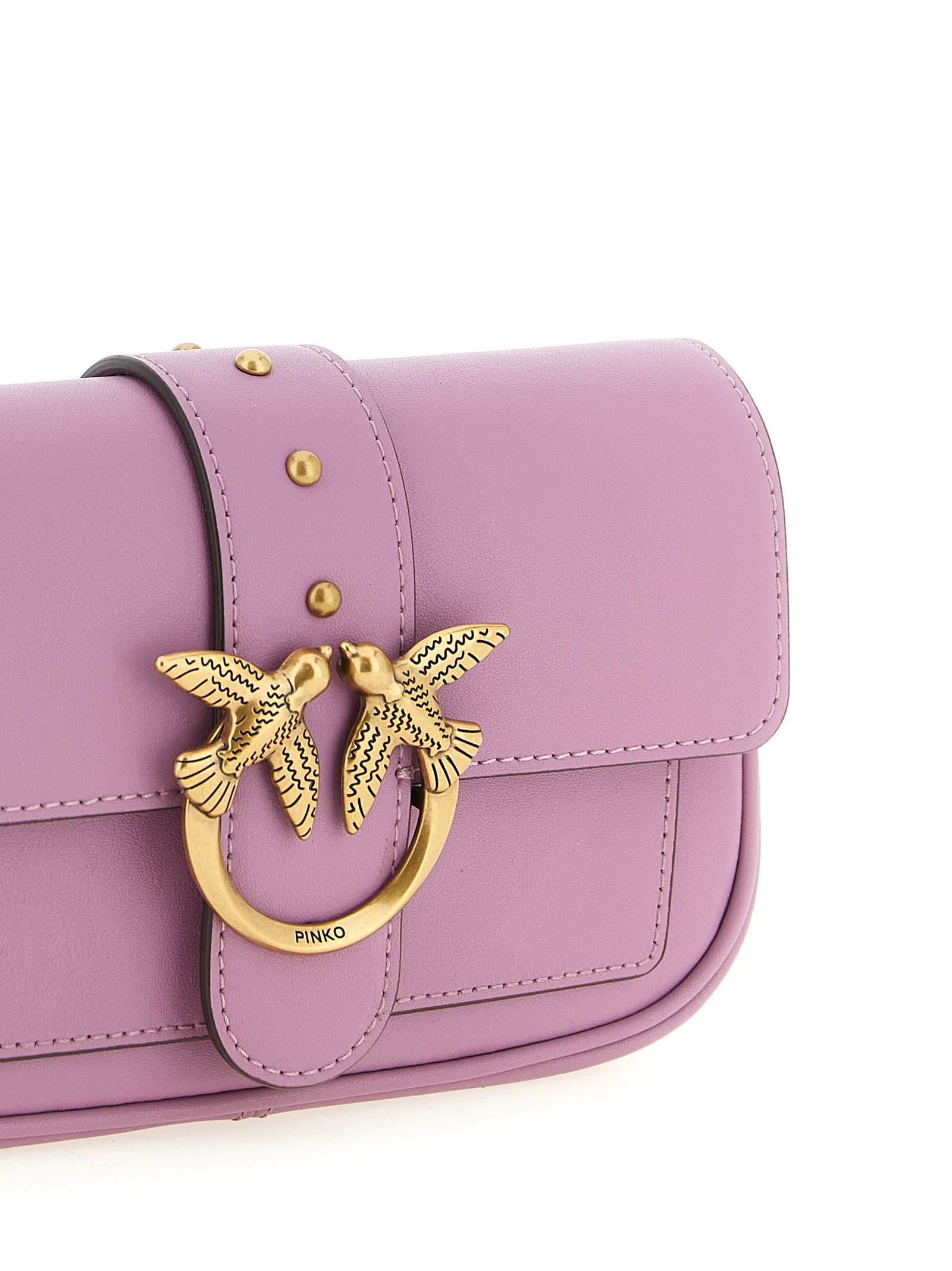 Sheepskin Leather Pocket Love One Crossbody