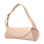 Pink Leather Crossbody Bag