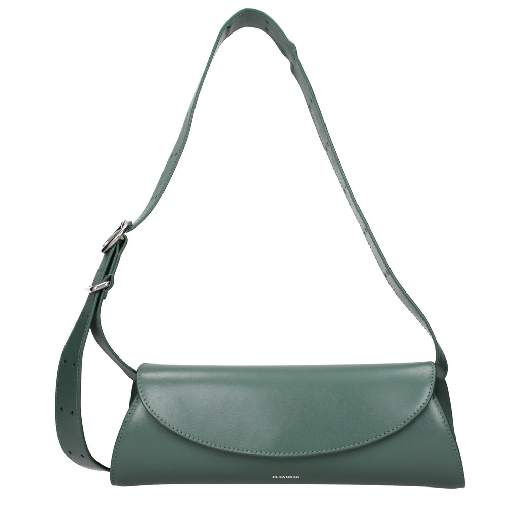 Emerald Leather Crossbody