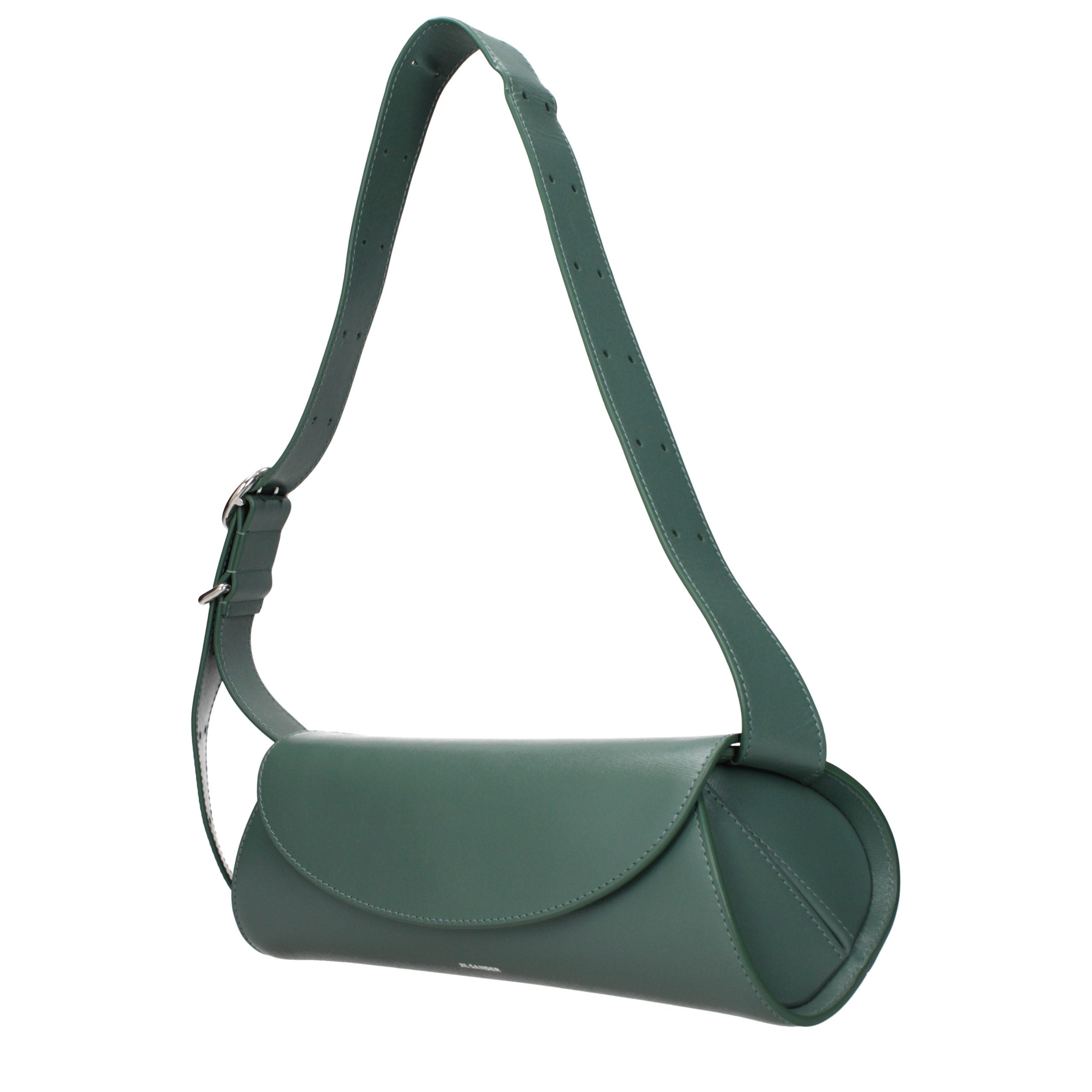 Emerald Leather Crossbody
