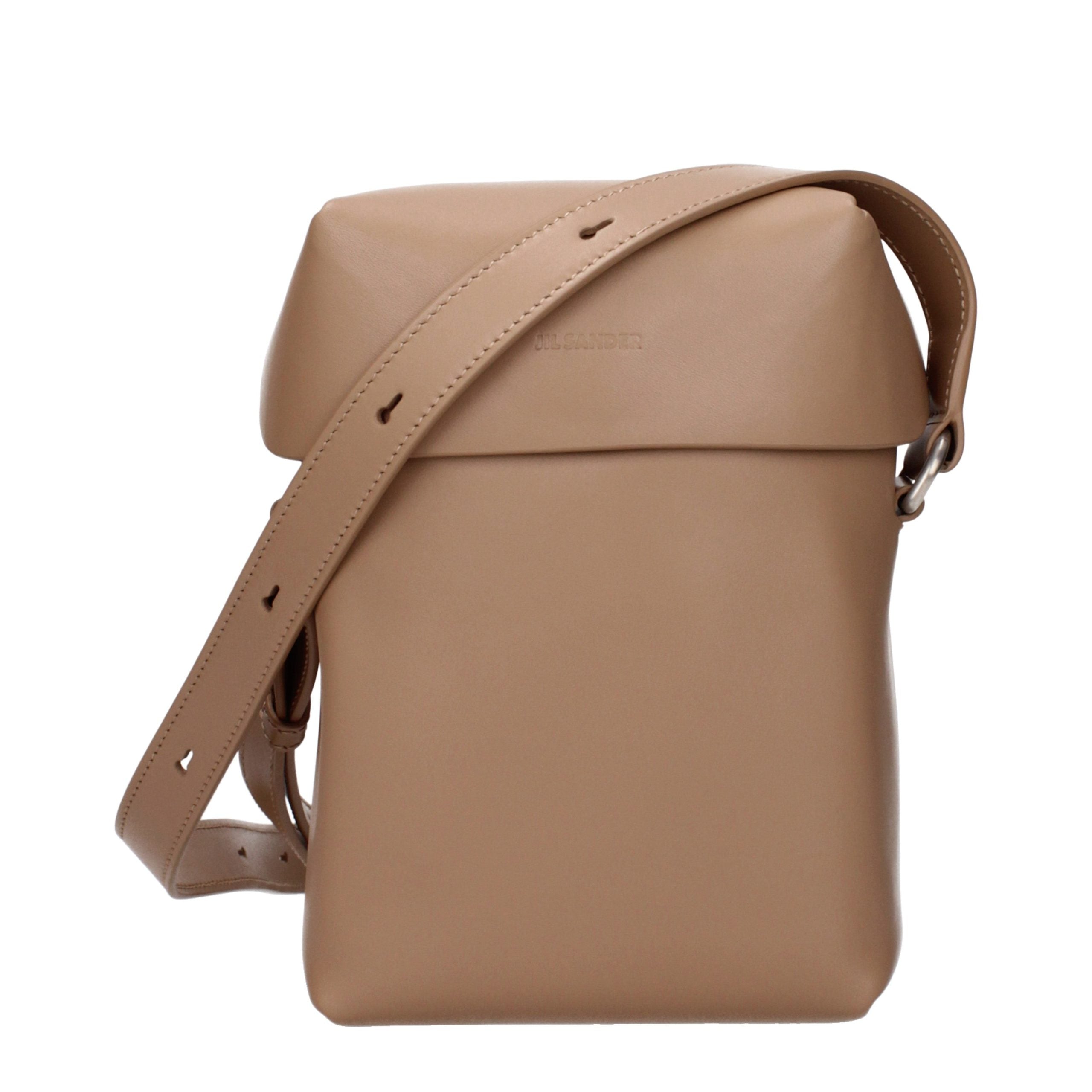 Brown Leather Crossbody Bag