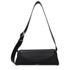 Black Leather Crossbody Bag