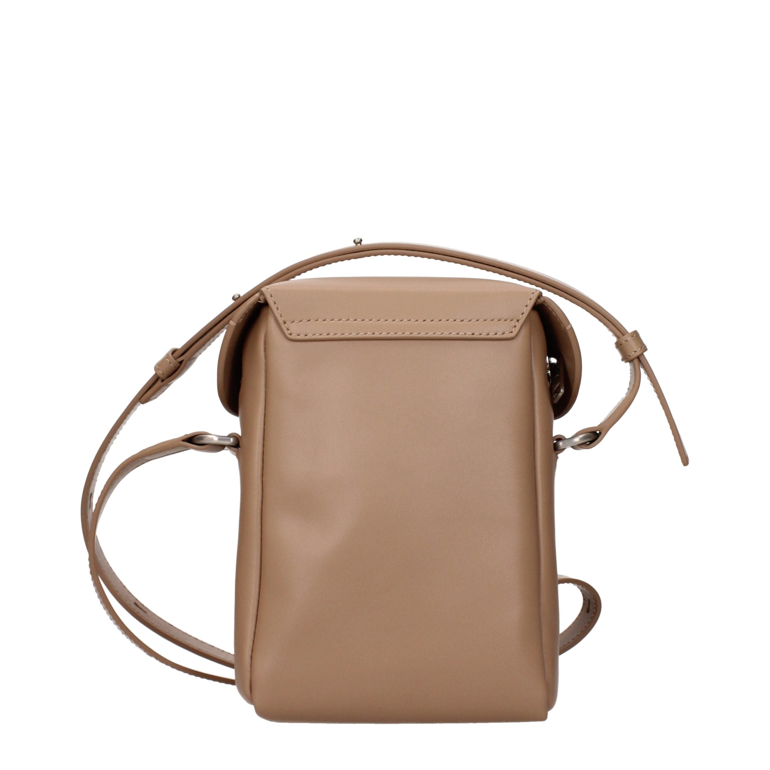 Brown Leather Crossbody Bag