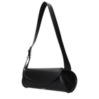 Black Leather Crossbody Bag