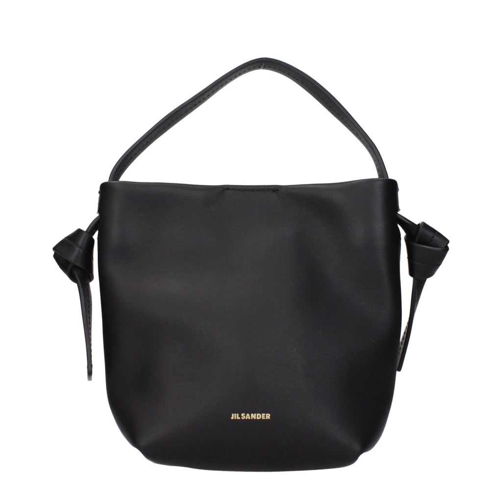 Black Leather Shoulder Bag