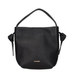 Black Leather Shoulder Bag