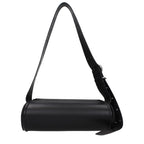 Black Leather Crossbody Bag