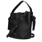 Black Leather Shoulder Bag