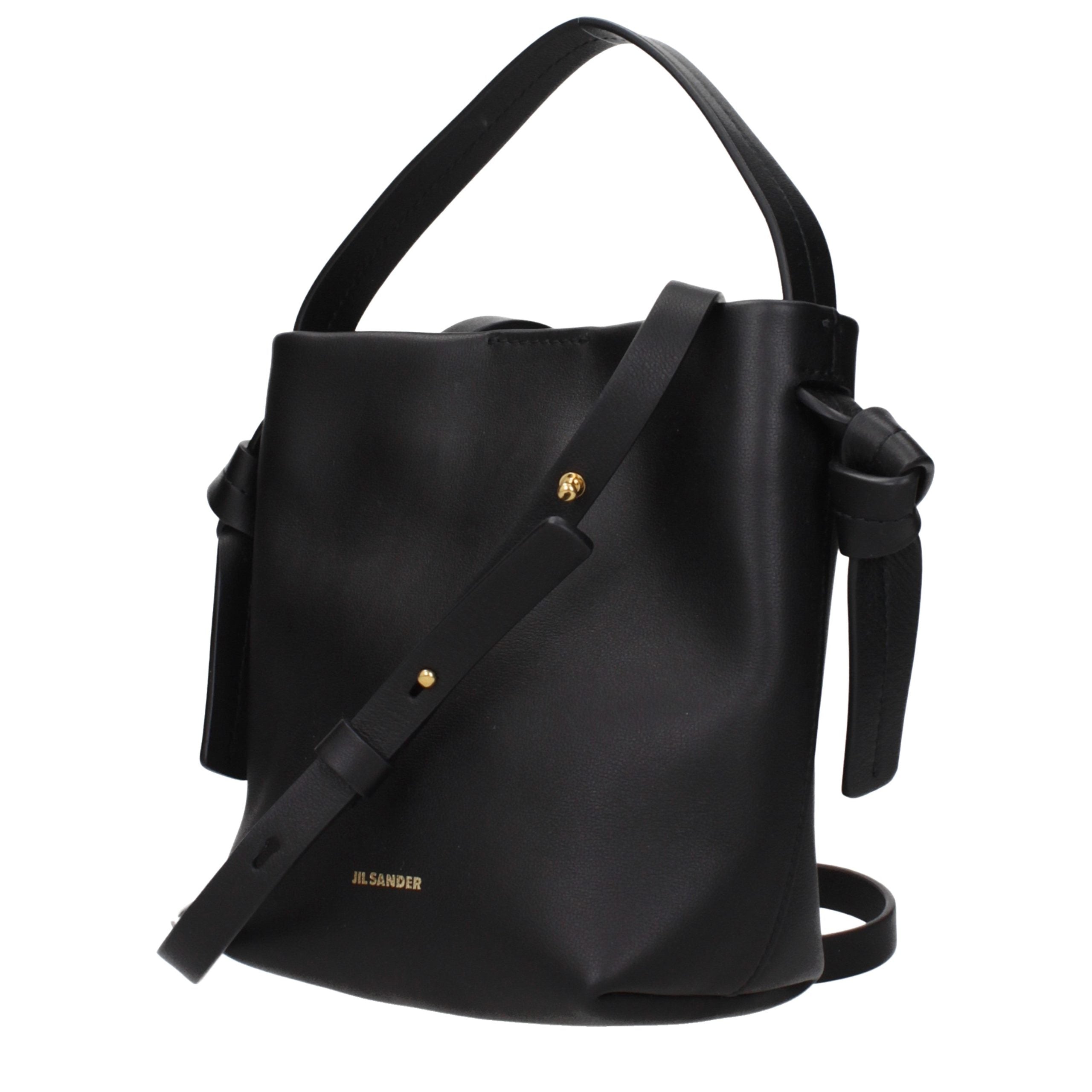 Black Leather Shoulder Bag
