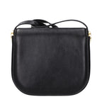 Black Leather Crossbody Bag