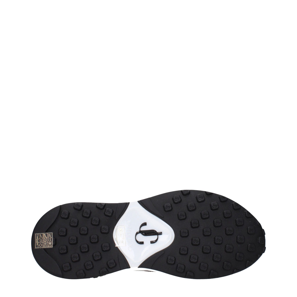 Black Fabric Athletic Sneakers