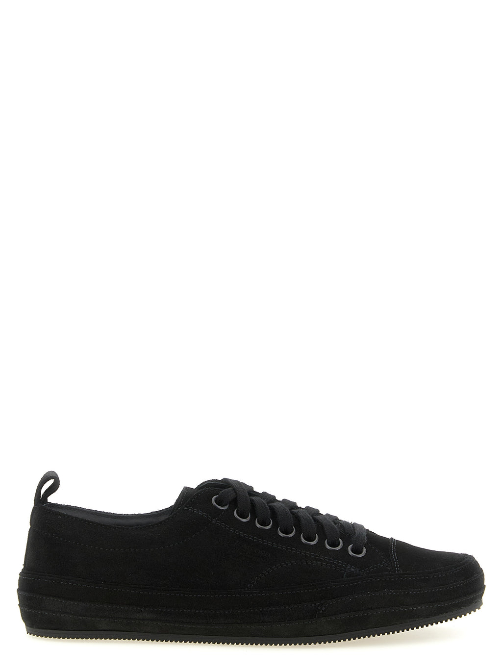 Black Leather Archer Sneakers
