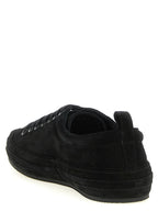 Black Leather Archer Sneakers