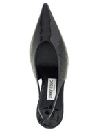 Blue Patent Leather Isa Slingbacks