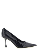 Patent Croc-Print Ixia Pumps