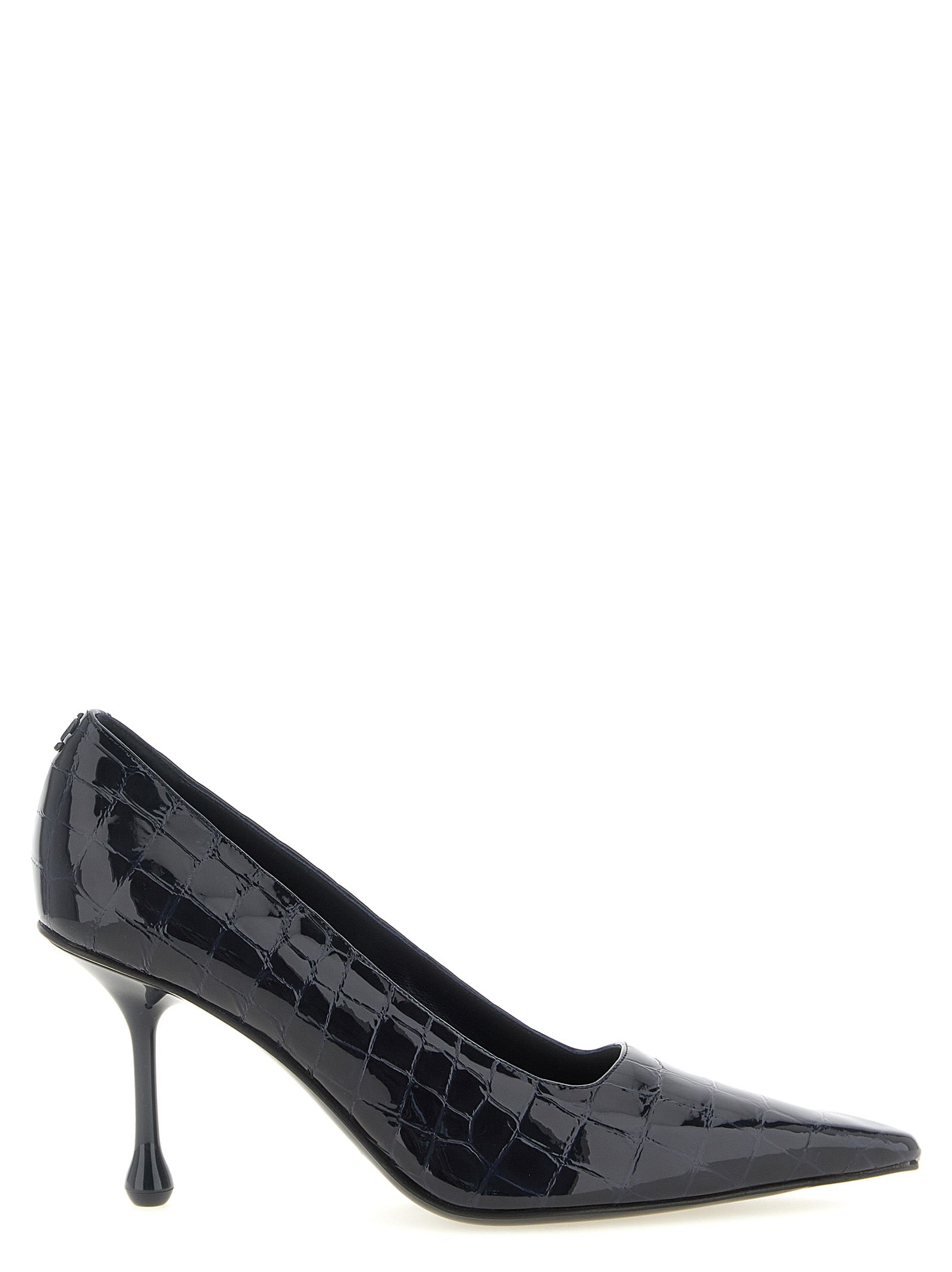 Patent Croc-Print Ixia Pumps