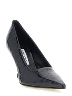 Patent Croc-Print Ixia Pumps