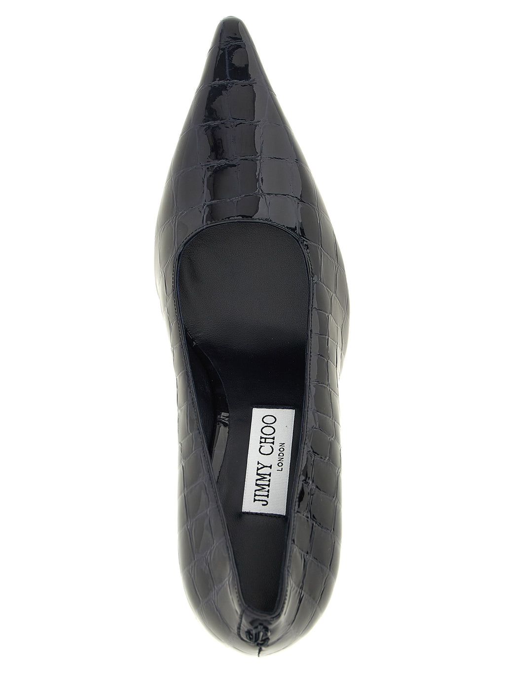 Patent Croc-Print Ixia Pumps