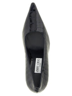 Patent Croc-Print Ixia Pumps