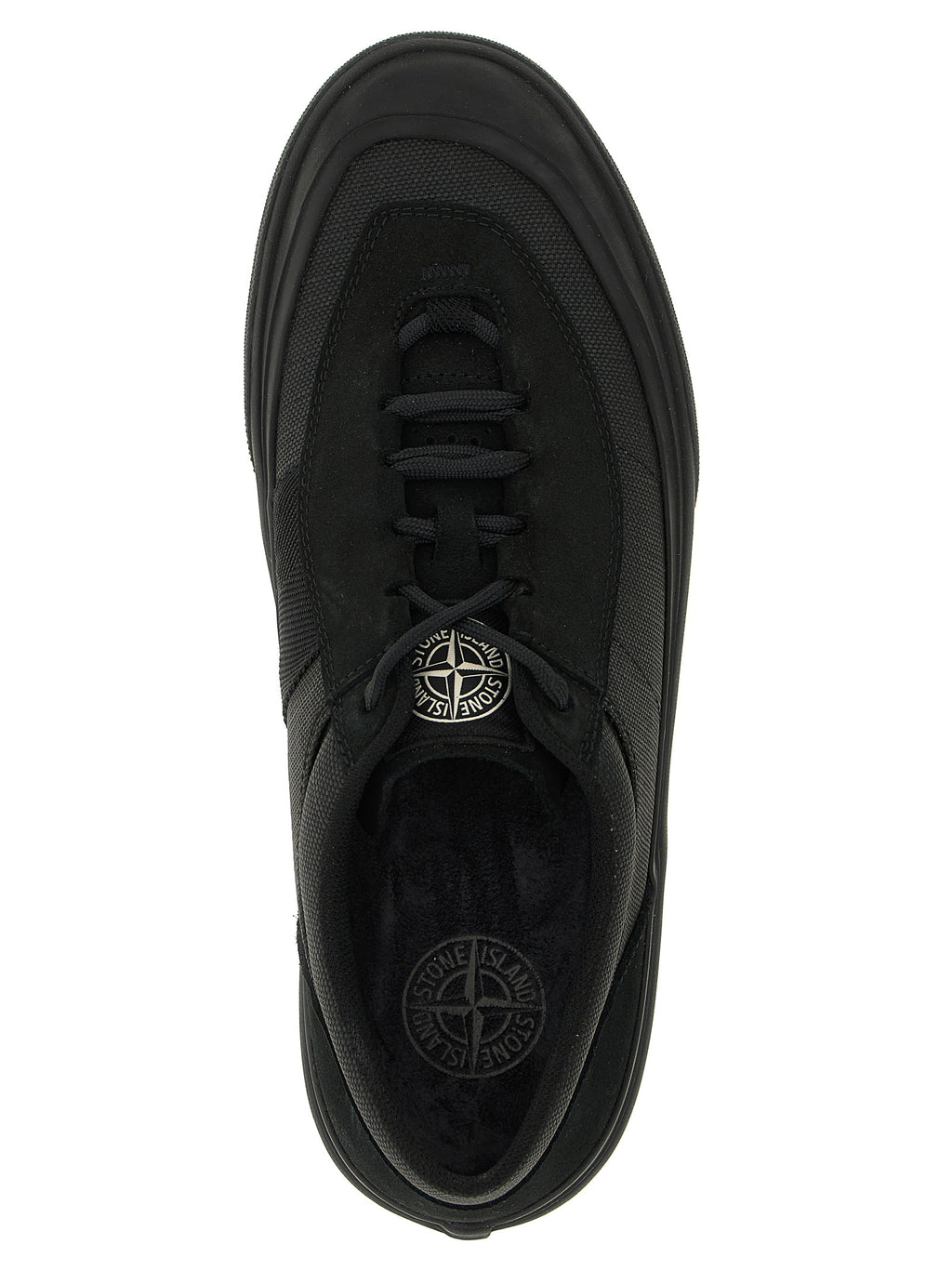 Linen And Cotton Canvas Low-Top Sneakers