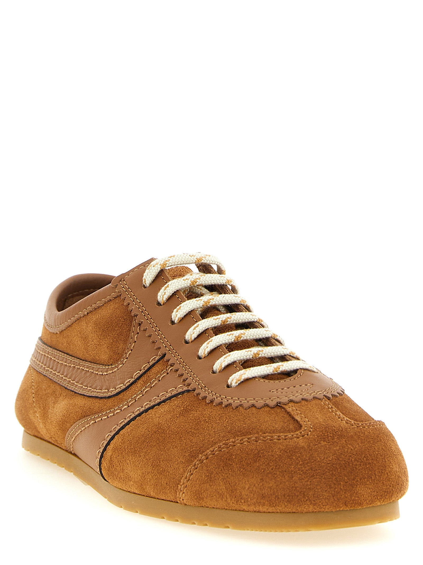 Calfskin Low-Top Sneakers