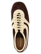 Multicolor Calfskin Low‑Top Sneakers