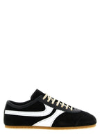 Bicolor Calfskin Athletic Sneakers