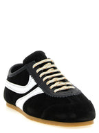 Bicolor Calfskin Athletic Sneakers