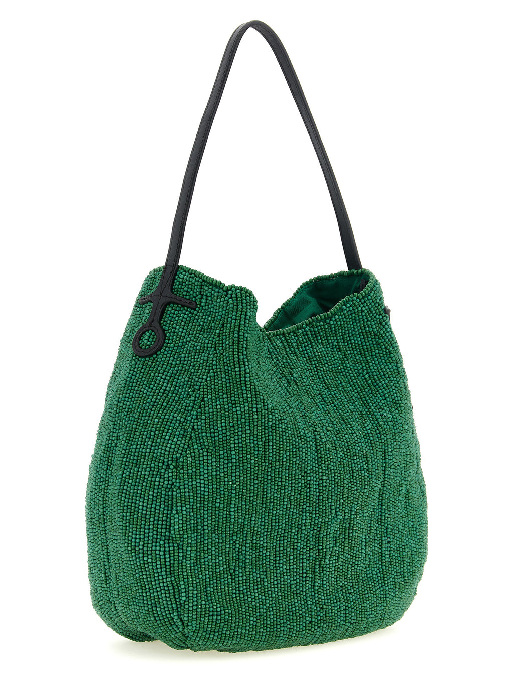 Green Glass Bulb Small Shoulder Bag
