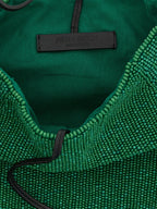 Green Glass Bulb Small Shoulder Bag
