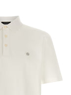 Cream White Mercerized Cotton Polo
