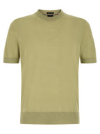 Virgin Wool H‑Umauro Short‑Sleeve T‑Shirt