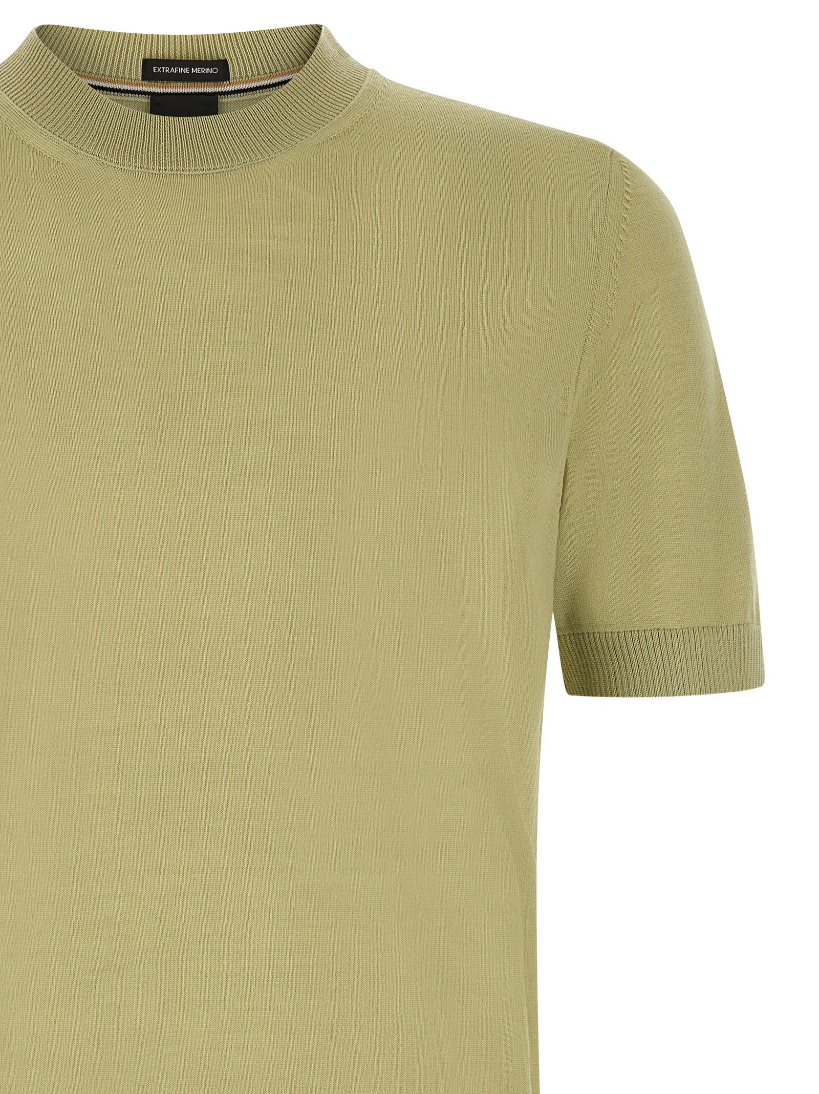 Virgin Wool H‑Umauro Short‑Sleeve T‑Shirt