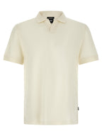 White Cotton Polo Shirt