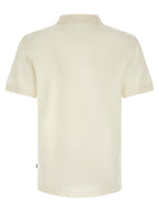 White Cotton Polo Shirt