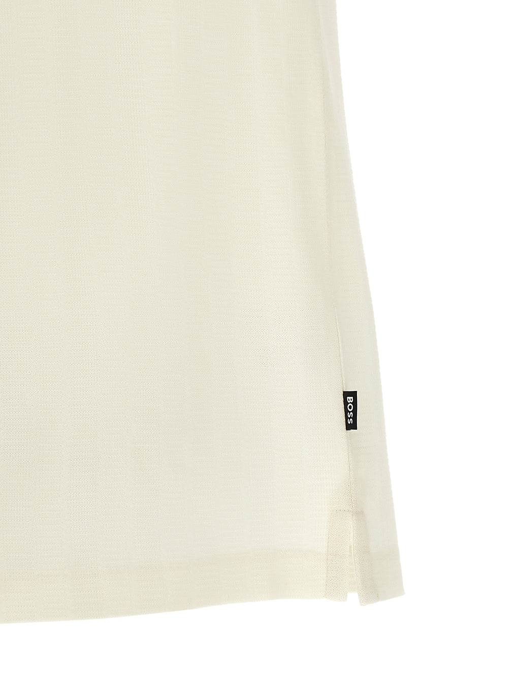 White Cotton Polo Shirt