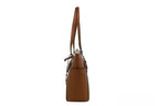 Vanilla Leather Shoulder Tote