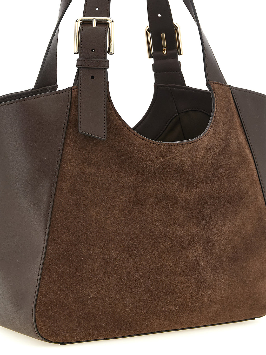 Brown Calfskin Dora M Tote