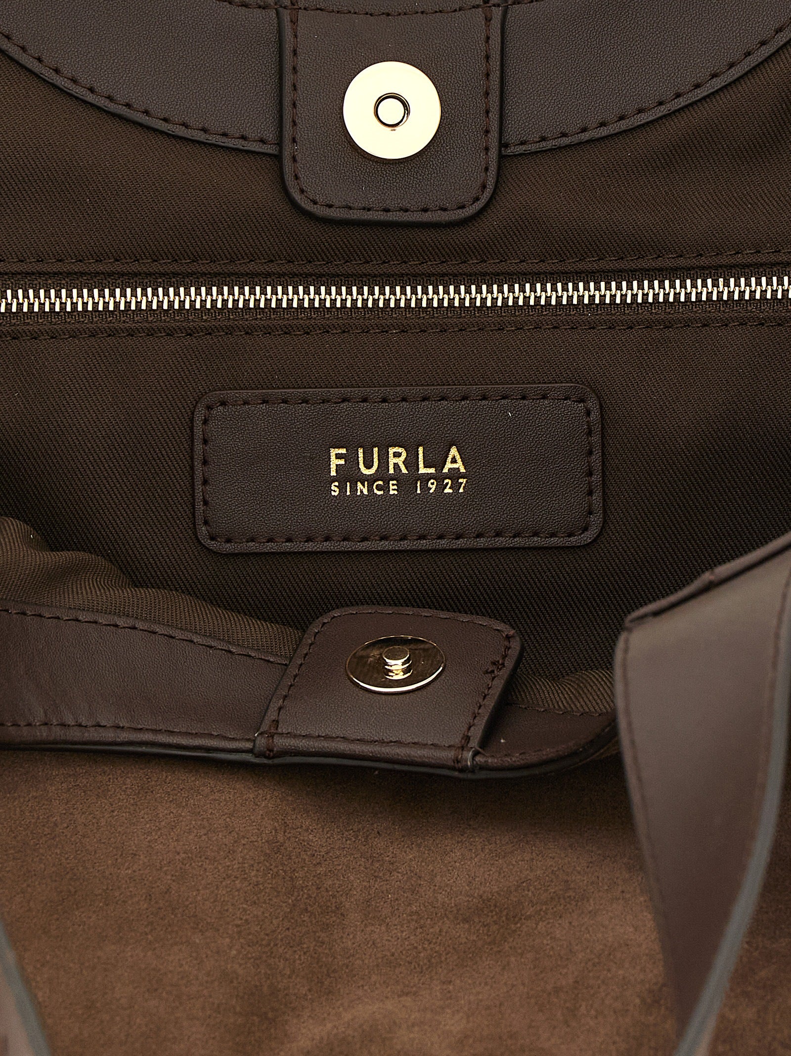 Brown Calfskin Dora M Tote