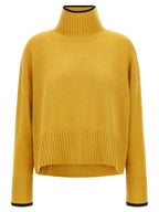 Mustard & Black Wool Cardigan