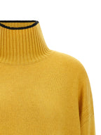 Mustard & Black Wool Cardigan