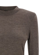 Brown Merino Wool Cardigan