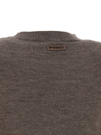 Brown Merino Wool Cardigan