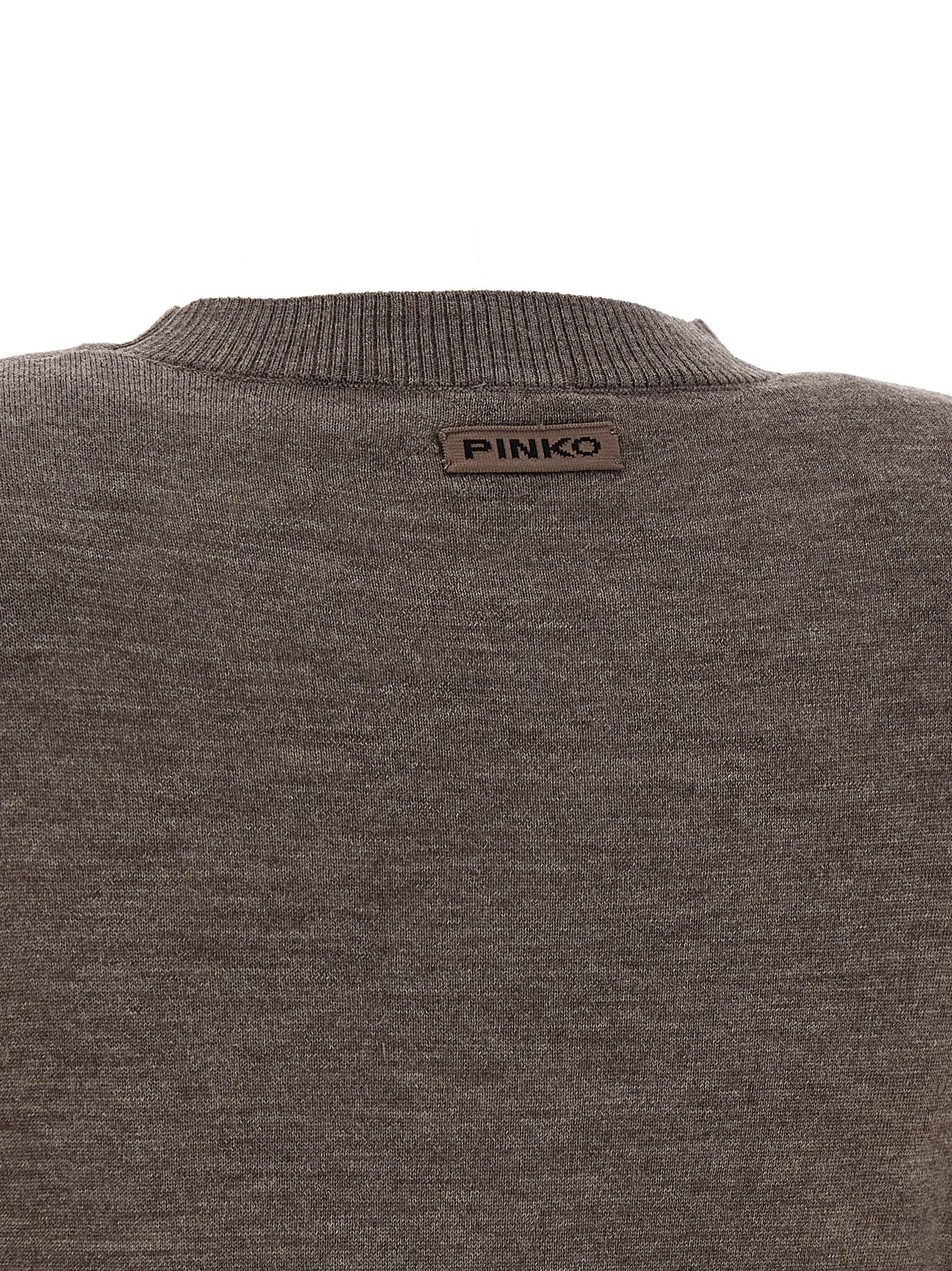 Brown Merino Wool Cardigan