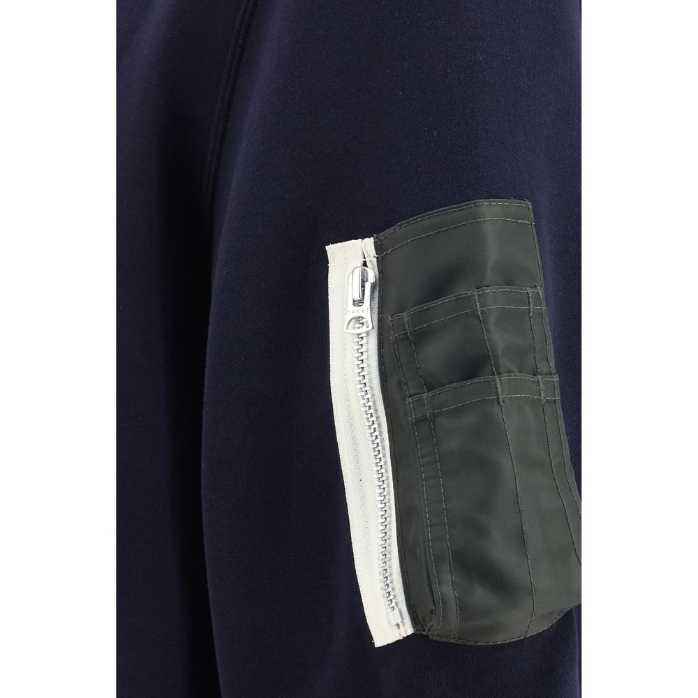 Cotton Terry Zip Polo
