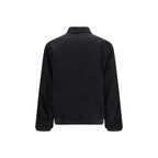 Black Nylon Bomber Jacket