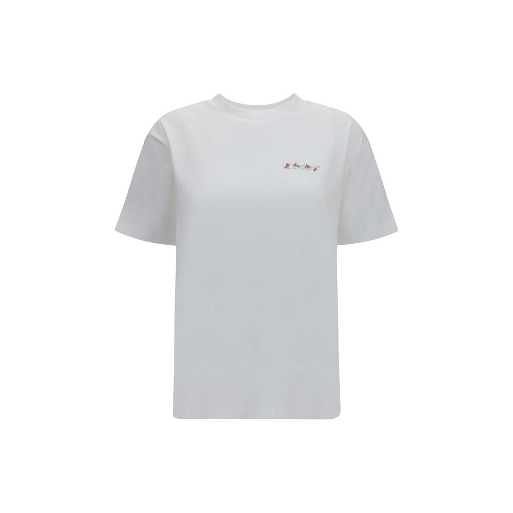 Cotton Arrow Flower T‑Shirt