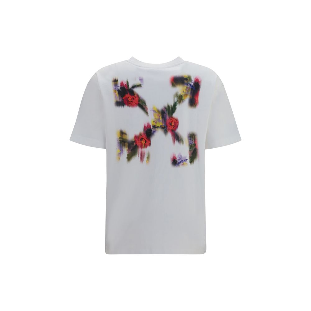 Cotton Arrow Flower T‑Shirt